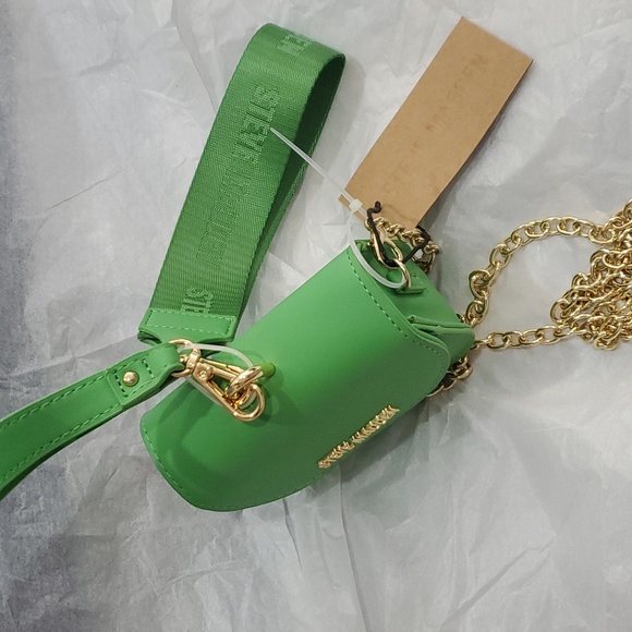 Steve Madden‎ bwaldo green flare wristlet belt bum bag with 3 removable straps - Picture 11 of 12